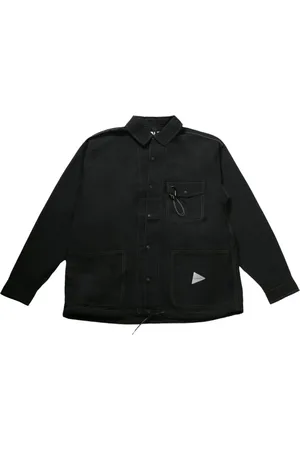 and wander Contrast-stitch denim jacket
