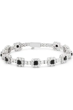 DARKAI Pulsera con detalles de cristal
