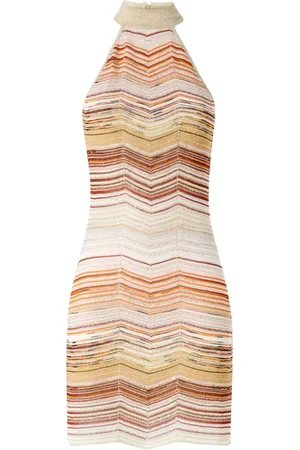 Missoni Vestido corto con motivo en zigzag