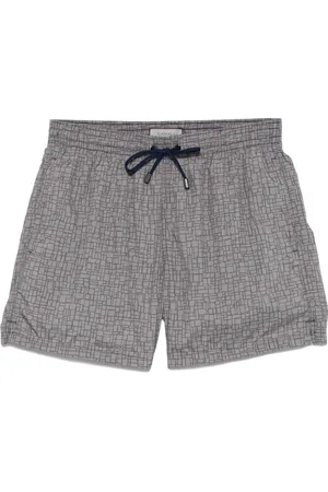 CANALI Bañador con estampado gráfico