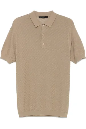 LOW BRAND Polo entretejido