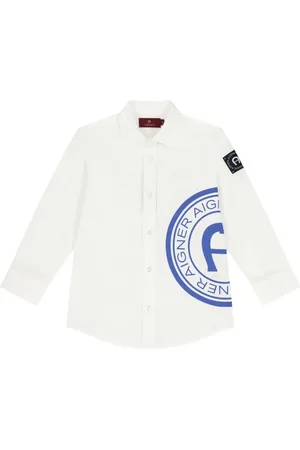 Aigner Camisa con logo estampado