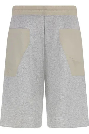 RANRA Pantalones cortos de chándal con bolsillo de parche