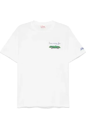 MC2 SAINT BARTH Camiseta con coche estampado