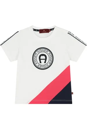 Aigner Camiseta con logo estampado