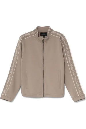 Emporio Armani Sudadera con franja del logo