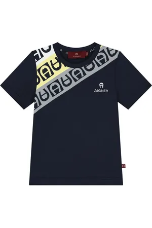 Aigner Camiseta con logo estampado