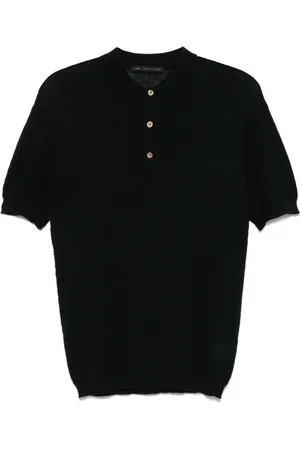 LOW BRAND Polo entretejido