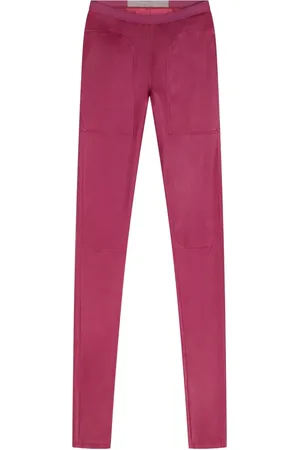 Rick Owens Leggins con efecto de cuero