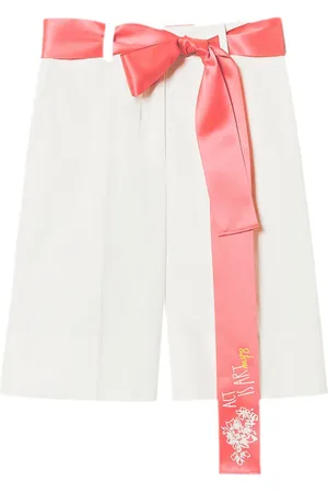 Twin-Set Pantalones cortos con detalle de lazo