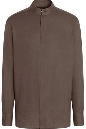 Ermenegildo Zegna Camisa Oasi Lino