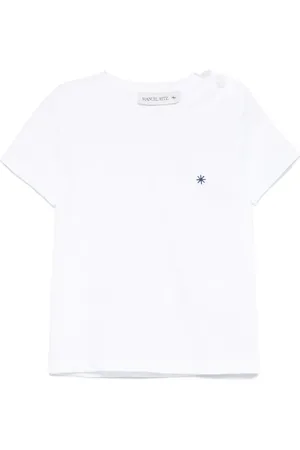Manuel Ritz Camiseta con logo bordado