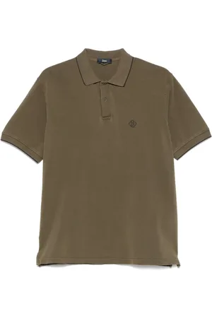 HERNO Polo con logo bordado