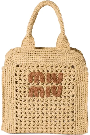Miu Miu Bolso shopper de ganchillo