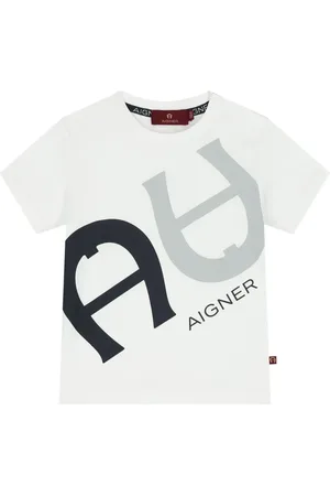 Aigner Camiseta con logo gráfico