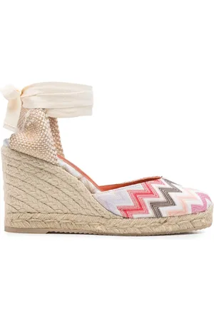 Missoni Alpargatas con tacón de 90 mm