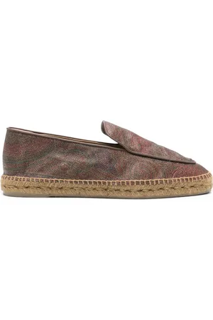 Etro Alpargatas con estampado de cachemira