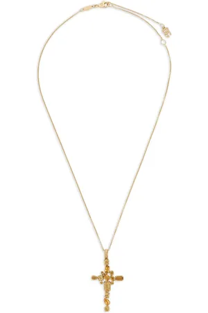 Dolce & Gabbana Collar Anna en oro amarillo de 18 ct con colgante de citrino