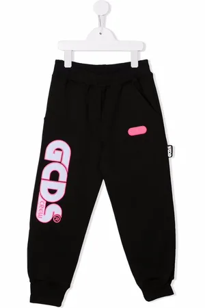 GCDS Pantalones de chándal con logo bordado