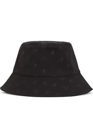 Karl Lagerfeld Sombrero de pescador con estampado Ikon en toda la pieza