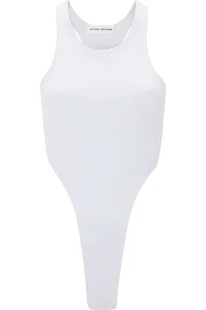 Victoria Beckham Body de talle alto