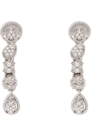 Dolce & Gabbana Pendientes Easy en oro de 18 ct con diamantes