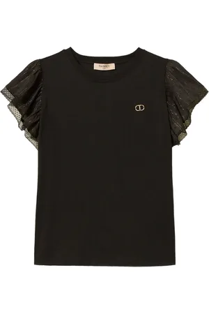 Twin-Set Camiseta de manga con volantes