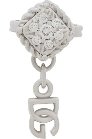 Dolce & Gabbana Pendiente en oro de 18 ct con diamantes