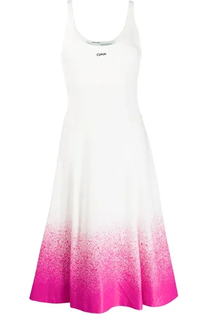 OFF-WHITE Vestido Degrade tipo jersey
