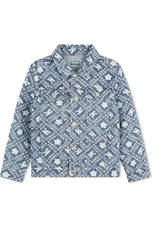 Kenzo Chaqueta con logo estampado