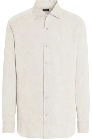 Ermenegildo Zegna Camisa Oasi Lino