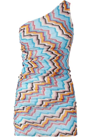 Missoni Vestido corto con motivo en zigzag