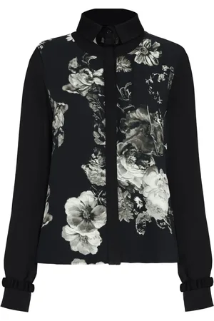 Gloria Coelho Camisa con estampado floral