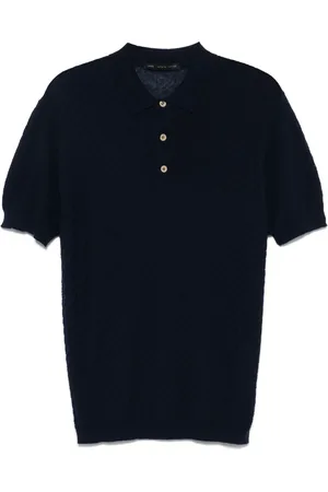 LOW BRAND Polo entretejido
