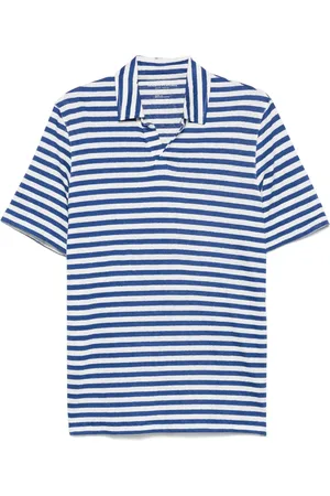 Majestic Camiseta a rayas