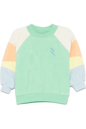 Bobo Choses Sudadera con diseño colour block de tejido de rizo