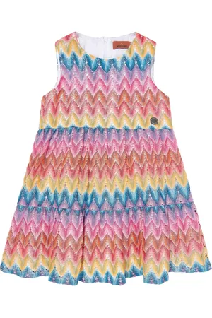 Missoni Vestido de punto chevron