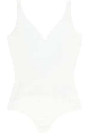 Alexander McQueen Body con cuello en V