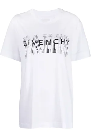 Givenchy Camiseta con logo estampado