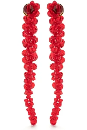 Simone Rocha Pendientes double pierce through