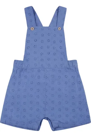 Petit Bateau Peto con bordado inglés