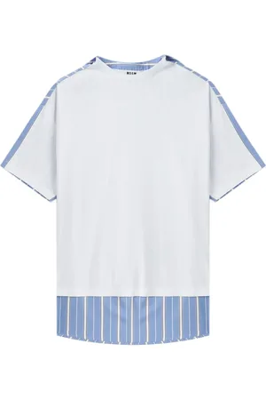 Msgm Camiseta de algodón
