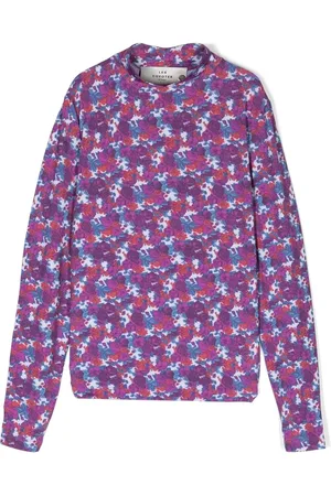 Les Coyotes de Paris Top Laiza con estampado floral