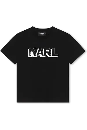 Karl Lagerfeld Camiseta con logo estampado