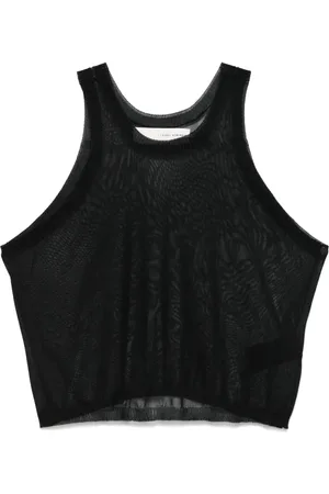 ISABEL BENENATO Top con cuello en V