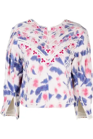 Isabel Marant Blusa con estampado abstracto