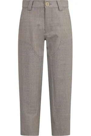 ELEVENTY Pantalones rectos con pinzas