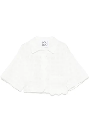 DOUUOD KIDS Camisa con bordado