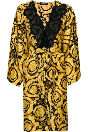 VERSACE Albornoz con motivo Barocco