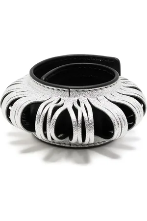 SO-LE STUDIO Pulsera metalizada con abertura